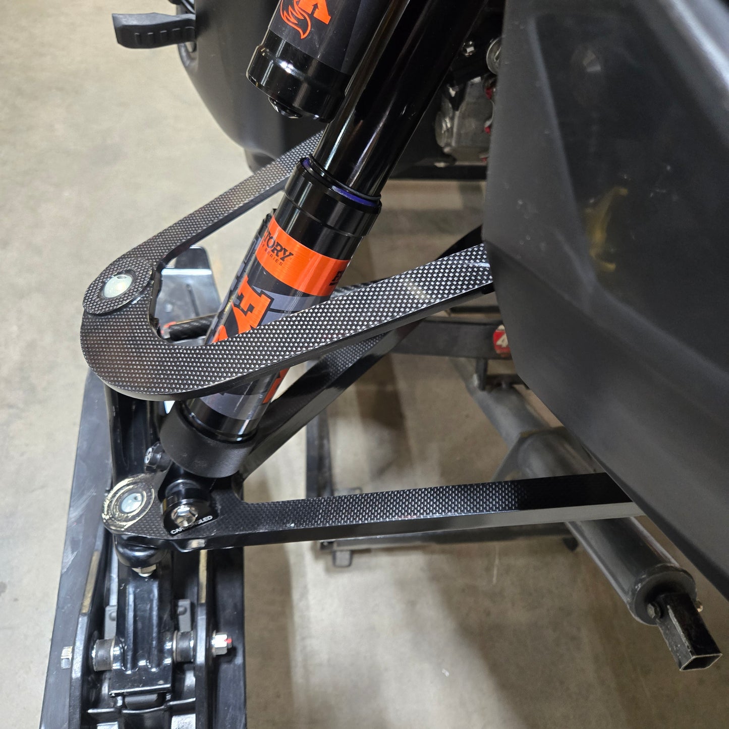Carbon Fiber BRP/Ski-Doo 34" Front End Suspension / A-arm Kit
