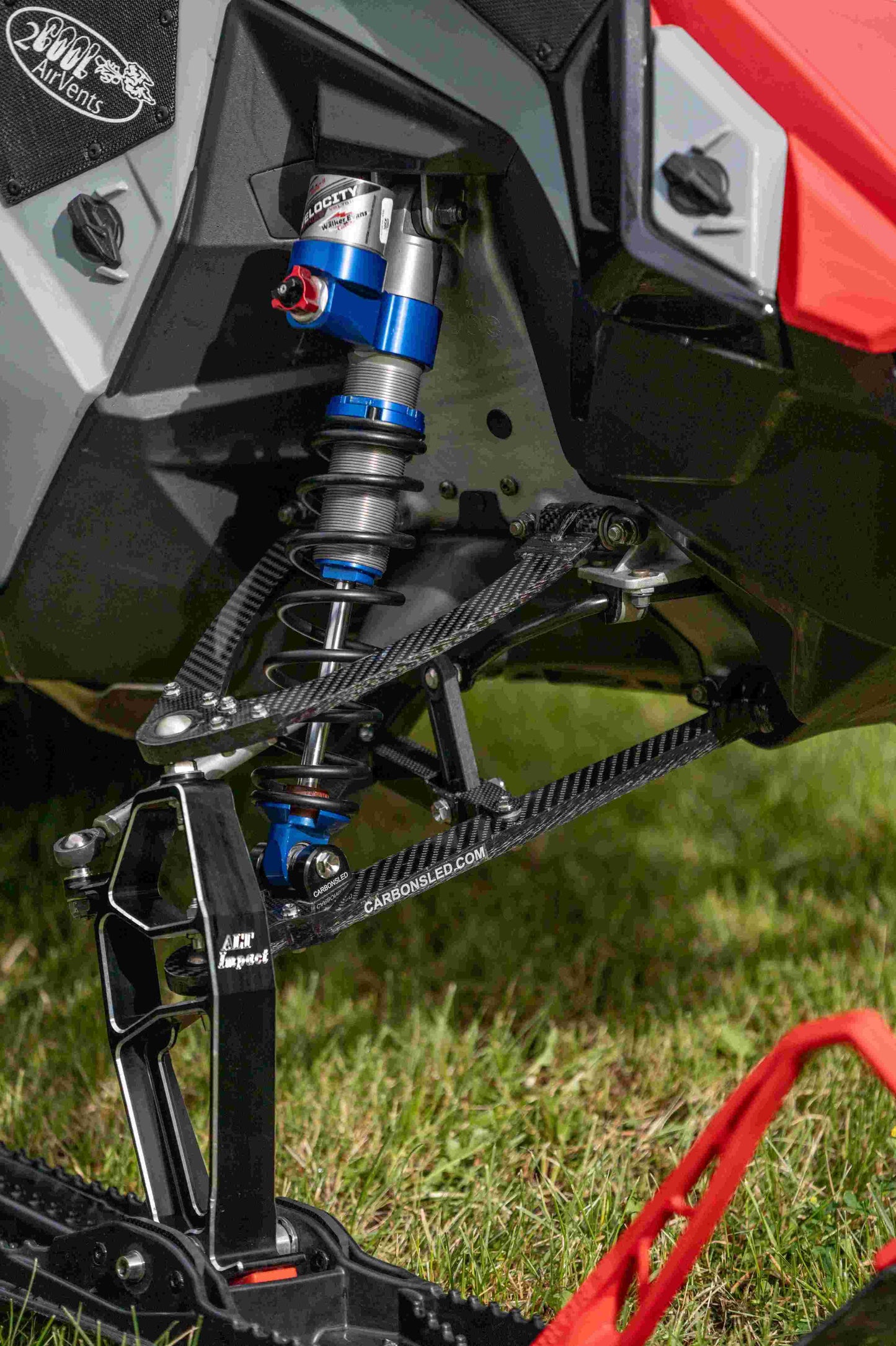 Carbon Fiber Polaris 36" Front End Suspension / A-arm Kit - Axys/Matryx