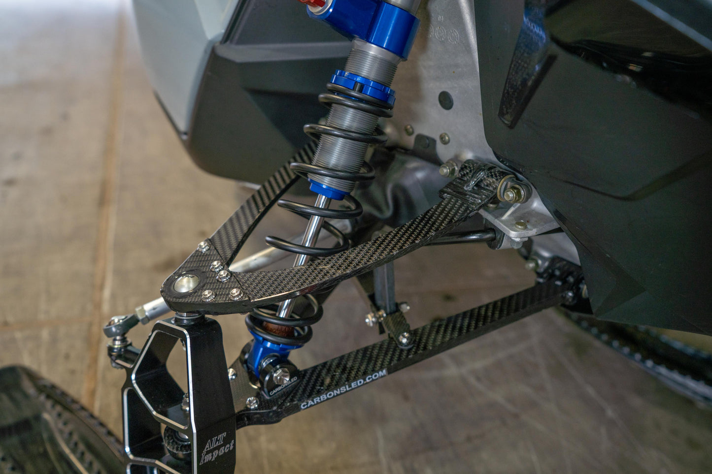 Carbon Fiber Polaris 36" Front End Suspension / A-arm Kit - Axys/Matryx