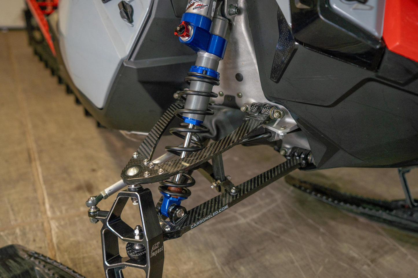 Carbon Fiber Polaris 36" Front End Suspension / A-arm Kit - Axys/Matryx