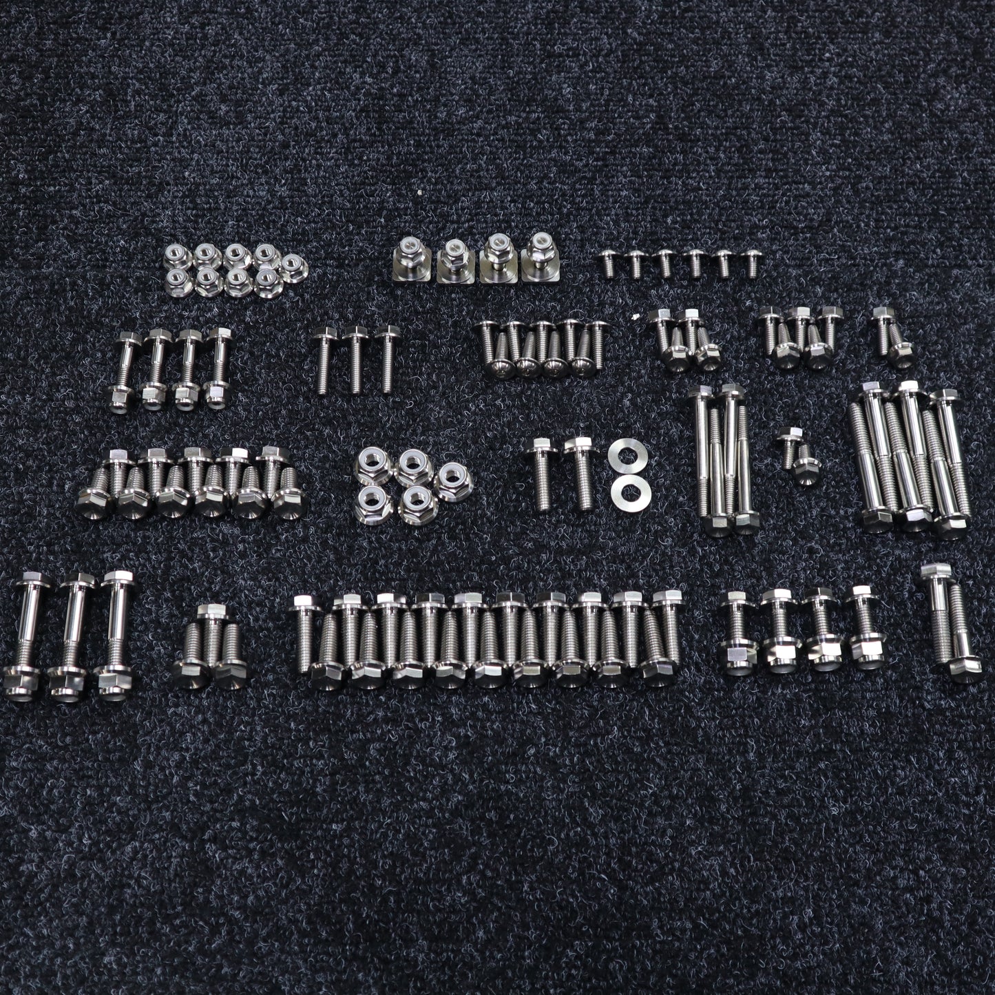 Ultimate Polaris Matryx Chassis Titanium Bolt Kit (141pc)