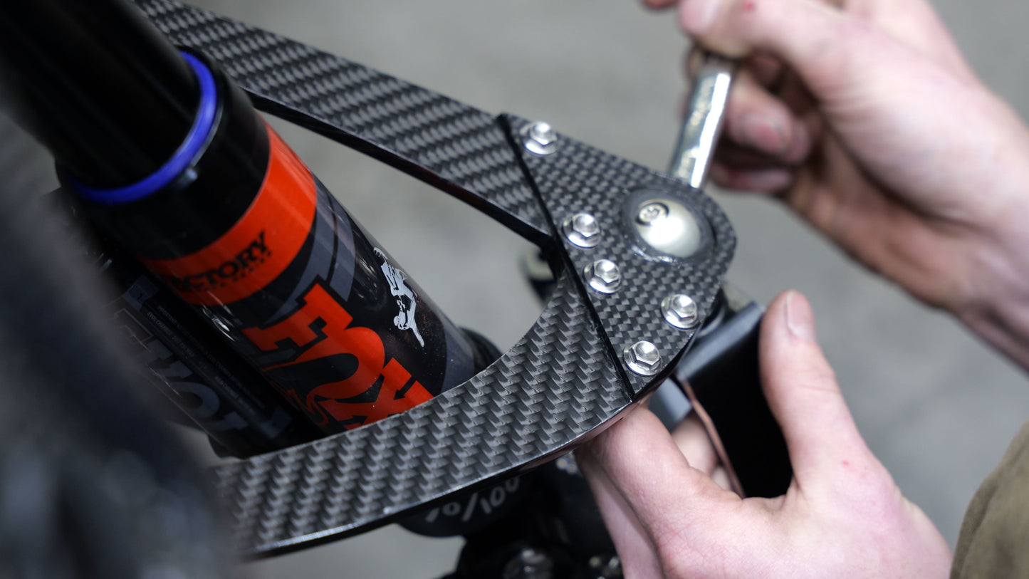 Carbon Fiber Polaris 36" Front End Suspension / A-arm Kit - Axys/Matryx