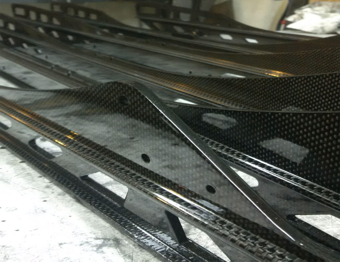 Carbon Fiber Rails (Pair)