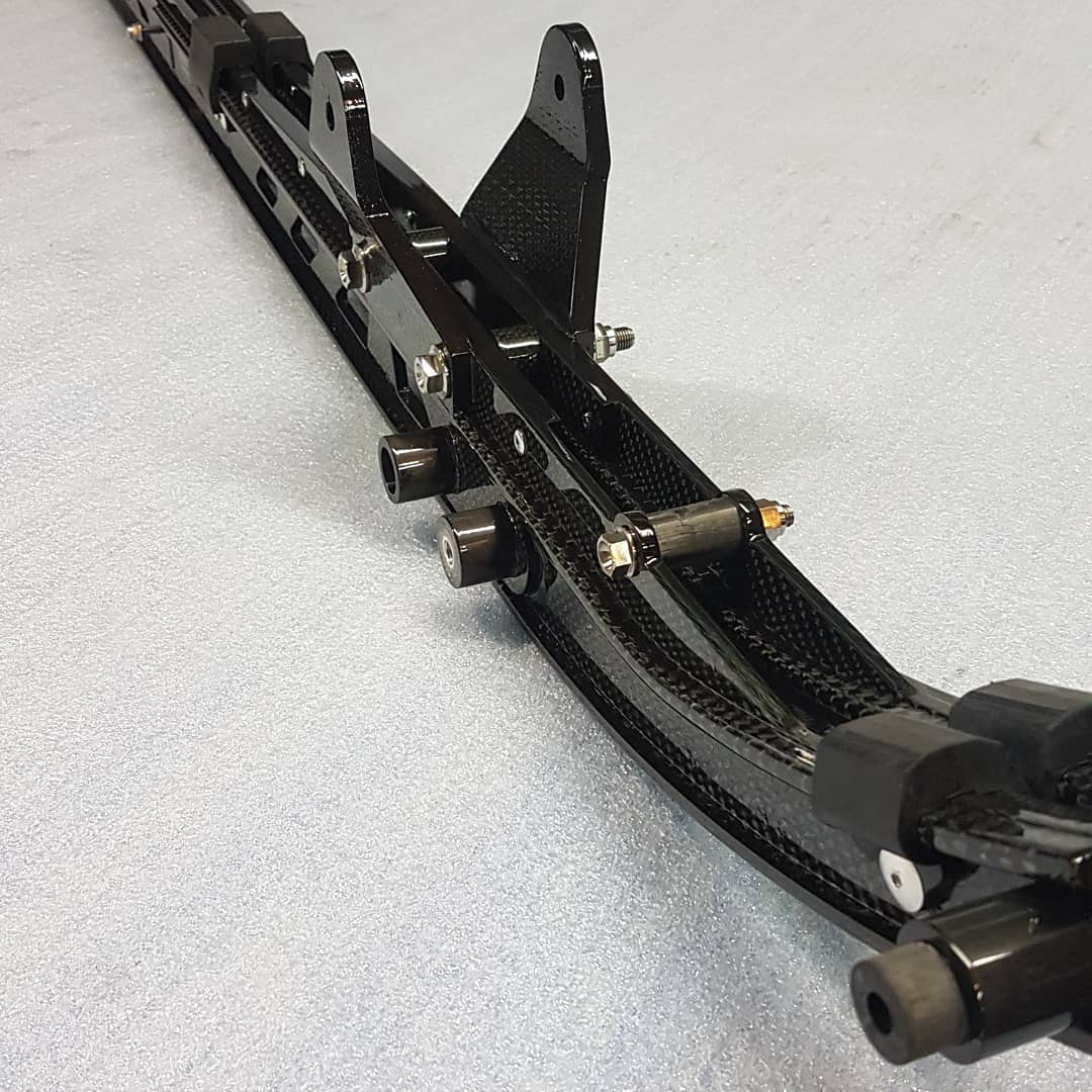 Carbon Fiber Alpha Rail for Arctic Cat and Yamaha